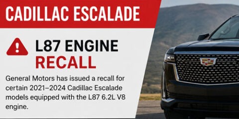 Cadillac Escalade L87 engine recall